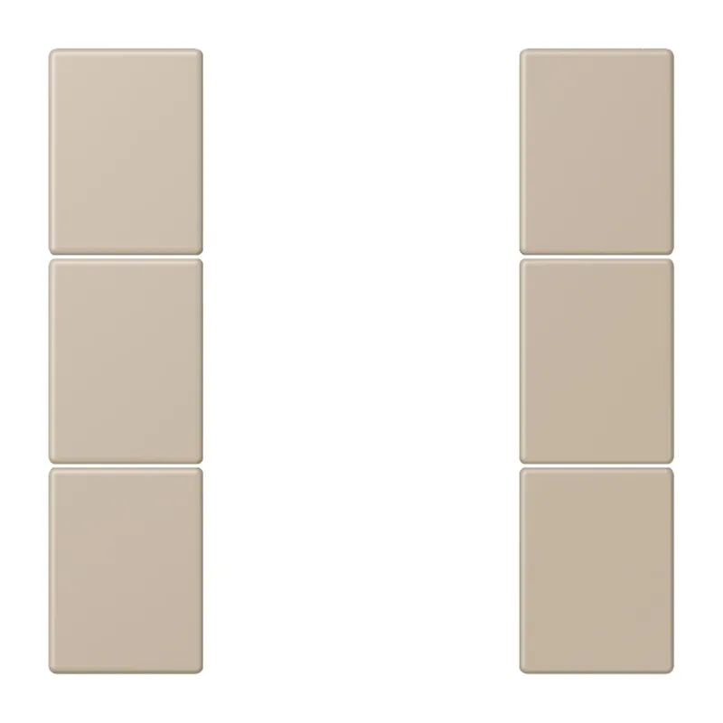 Jung Tastensatz 3fach, F50, Serie LS, ombre naturelle claire LC503TSA243