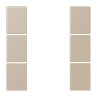 Jung Tastensatz 3fach, F50, Serie LS, ombre naturelle claire LC503TSA243