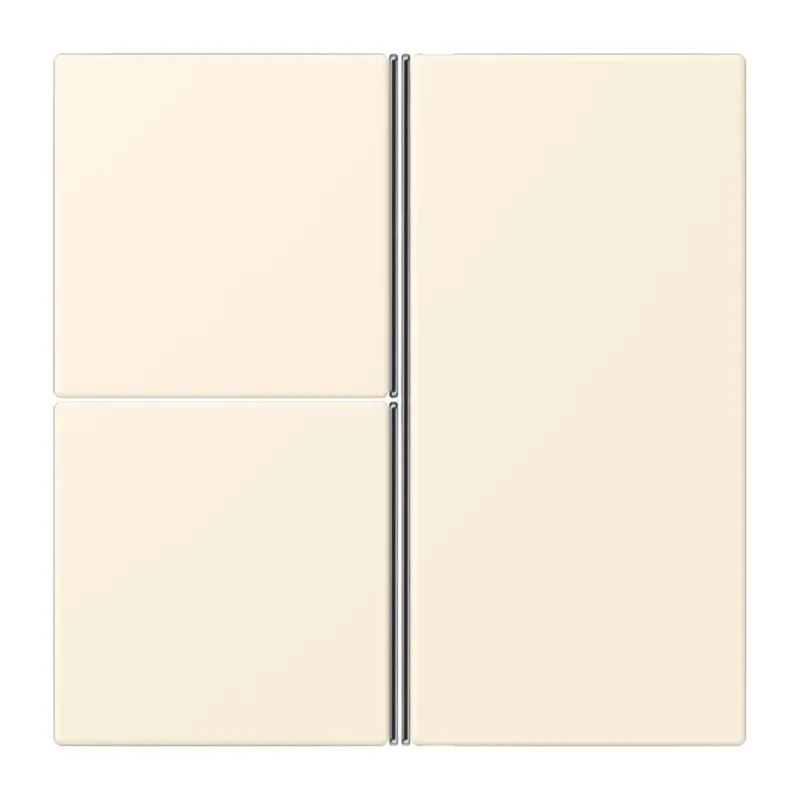 Jung Tastensatz 3fach, F40, Serie LS, blanc ivoire LC403TSA245