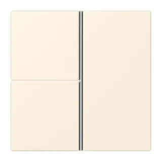 Jung Tastensatz 3fach, F40, Serie LS, blanc ivoire LC403TSA245