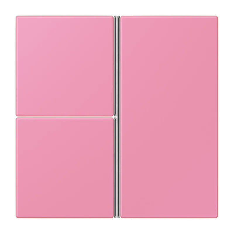 Jung Tastensatz 3fach, F40, Serie LS, rose vif LC403TSA246