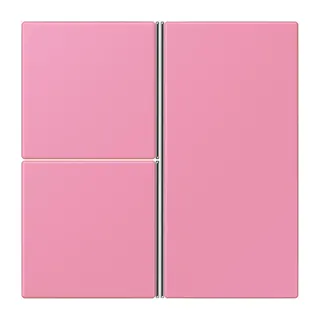 Jung Tastensatz 3fach, F40, Serie LS, rose vif LC403TSA246