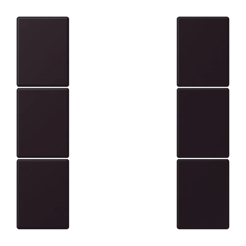 Jung Tastensatz 3fach, F50, Serie LS, noir d'ivoire LC503TSA248