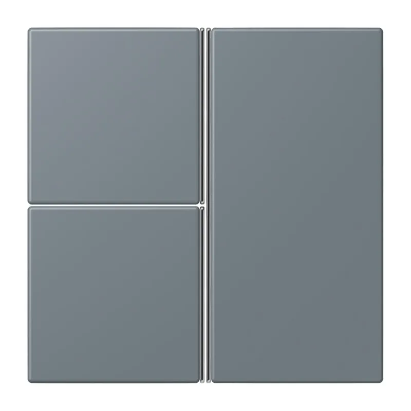 Jung Tastensatz 3fach, F40, Serie LS, gris 59 LC403TSA251