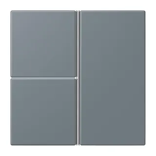 Jung Tastensatz 3fach, F40, Serie LS, gris 59 LC403TSA251