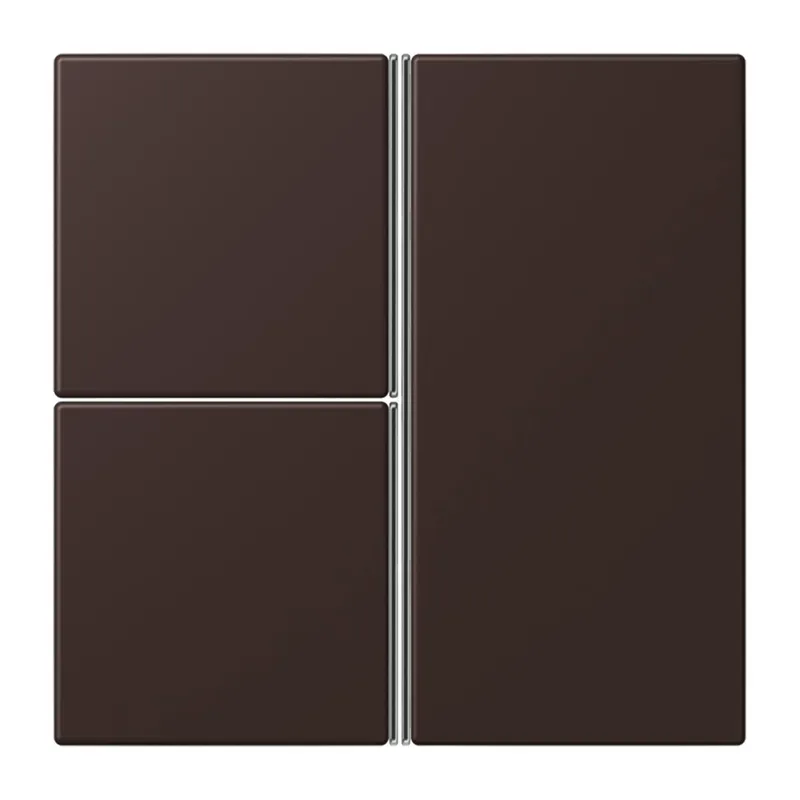 Jung Tastensatz 3fach, F40, Serie LS, terre d?ombre br?lée 59 LC403TSA252