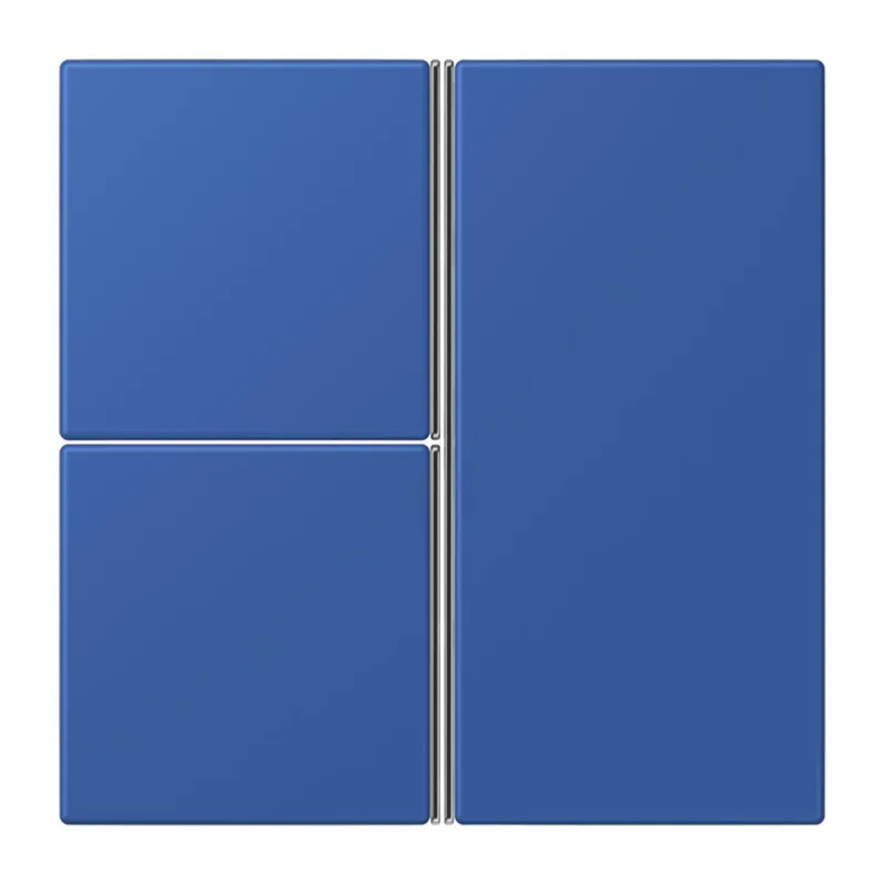 Jung Tastensatz 3fach, F40, Serie LS, bleu outremer 59 LC403TSA253
