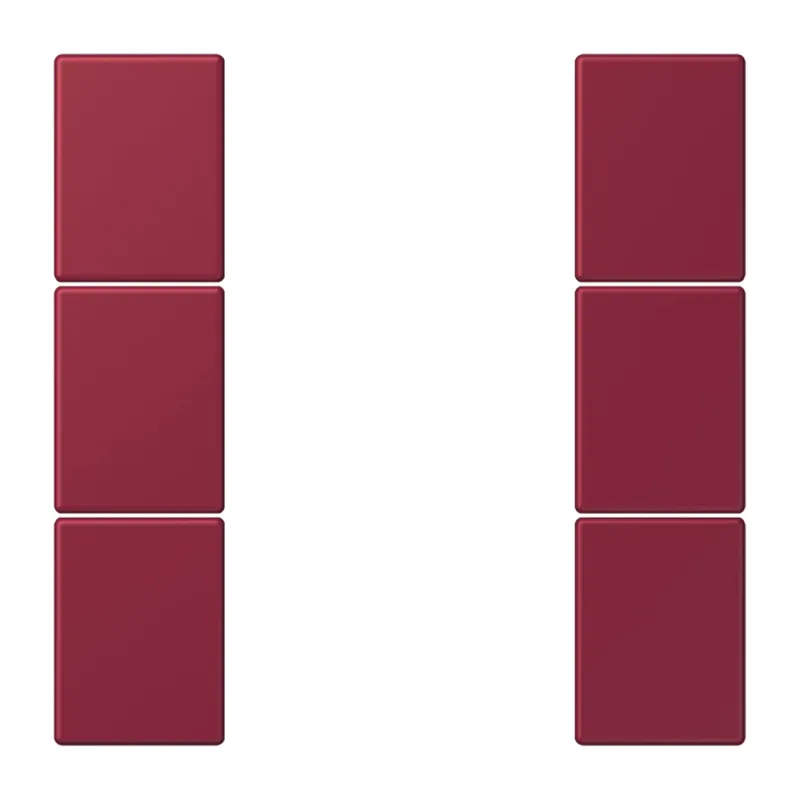 Jung Tastensatz 3fach, F50, Serie LS, le rubis LC503TSA255