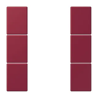 Jung Tastensatz 3fach, F50, Serie LS, le rubis LC503TSA255