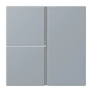 Jung Tastensatz 3fach, F40, Serie LS, gris clair 59 LC403TSA257