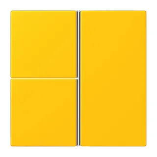 Jung Tastensatz 3fach, F40, Serie LS, le jaune vif LC403TSA263