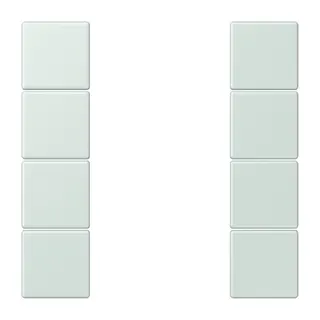 Jung Tastensatz 4fach, F50, Serie LS, céruléen pale LC504TSA215