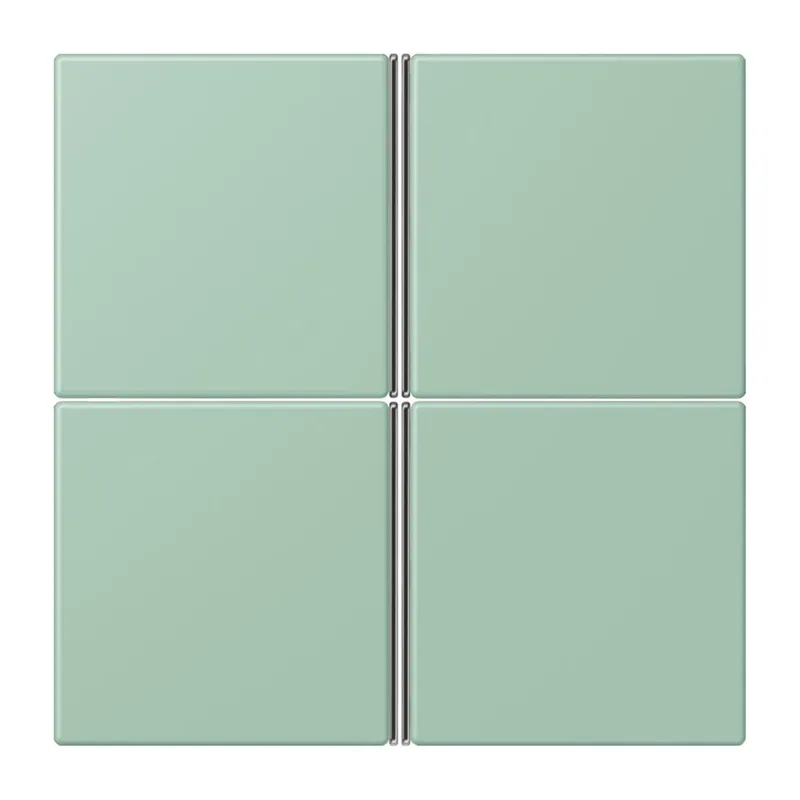 Jung Tastensatz 4fach, F40, Serie LS, vert anglais clair LC404TSA217