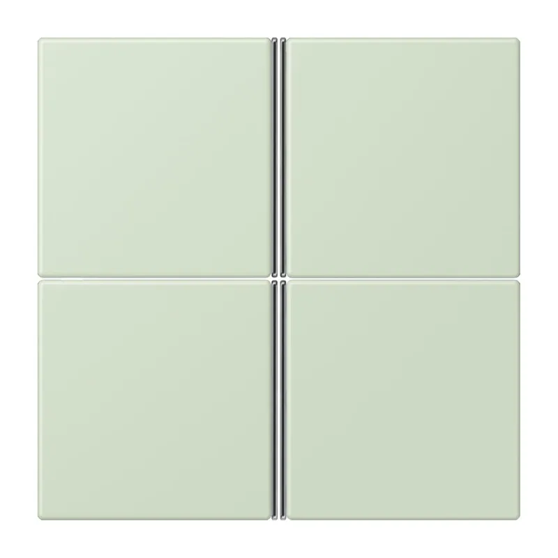 Jung Tastensatz 4fach, F40, Serie LS, vert anglâis pale LC404TSA218