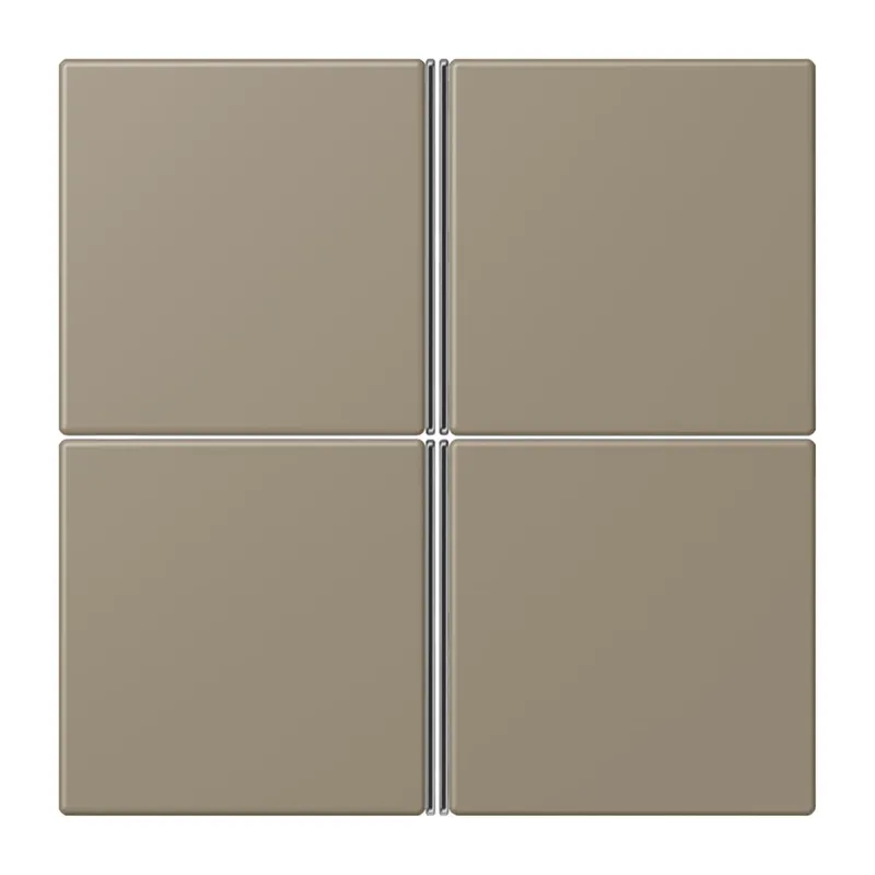 Jung Tastensatz 4fach, F40, Serie LS, ombre naturelle moyenne LC404TSA242