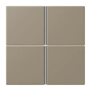 Jung Tastensatz 4fach, F40, Serie LS, ombre naturelle moyenne LC404TSA242