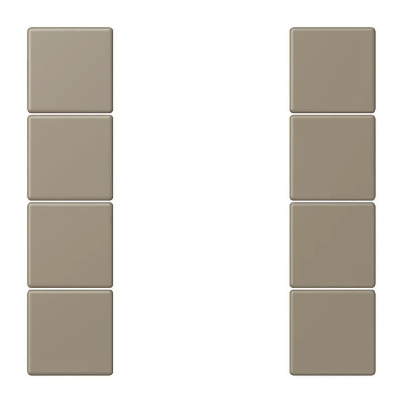 Jung Tastensatz 4fach, F50, Serie LS, ombre naturelle moyenne LC504TSA242