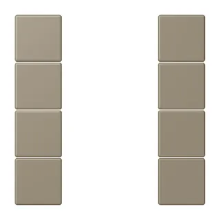 Jung Tastensatz 4fach, F50, Serie LS, ombre naturelle moyenne LC504TSA242