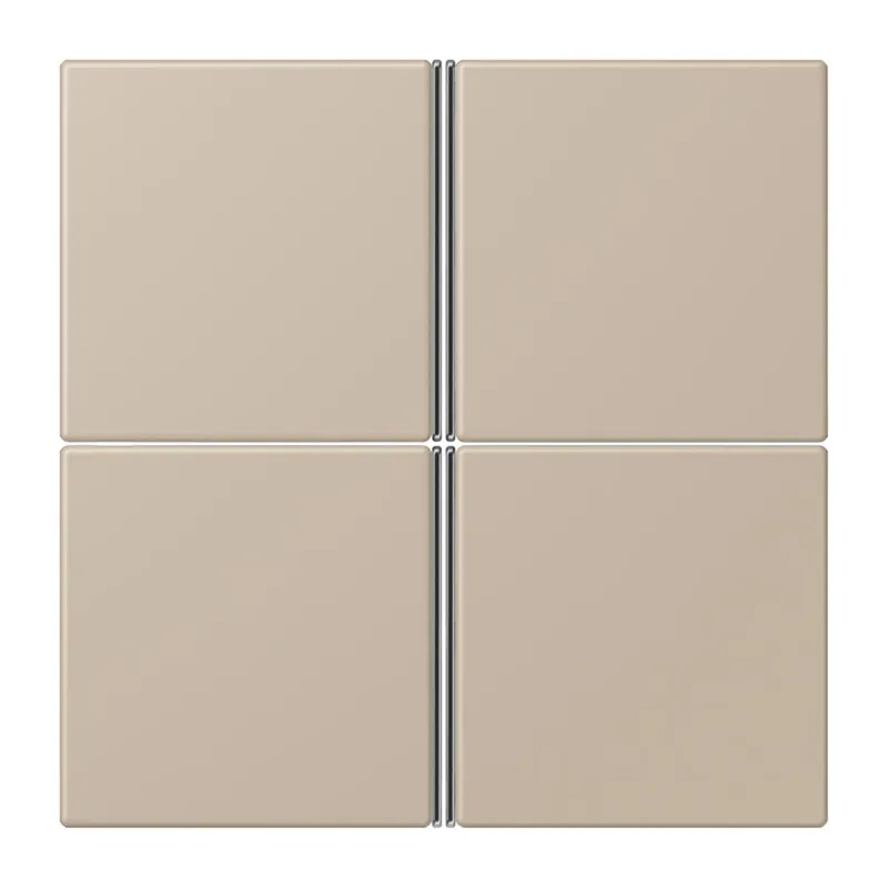Jung Tastensatz 4fach, F40, Serie LS, ombre naturelle claire LC404TSA243