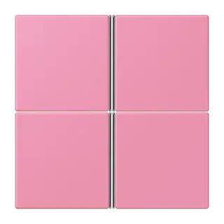 Jung Tastensatz 4fach, F40, Serie LS, rose vif LC404TSA246