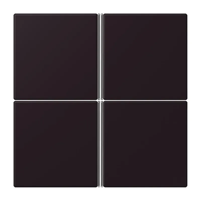 Jung Tastensatz 4fach, F40, Serie LS, noir d'ivoire LC404TSA248