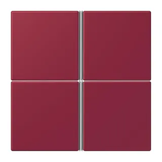 Jung Tastensatz 4fach, F40, Serie LS, le rubis LC404TSA255
