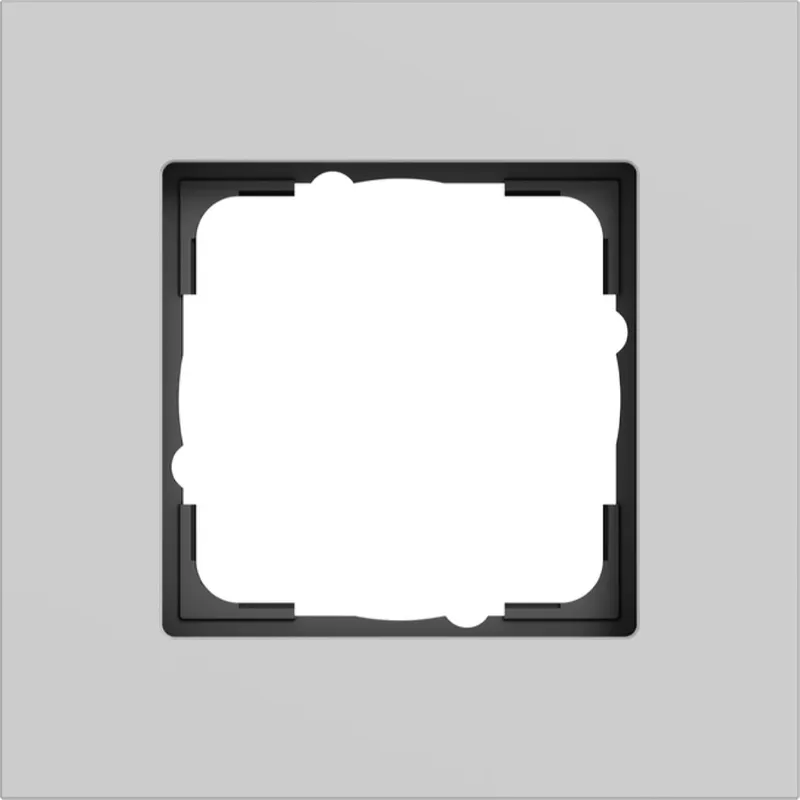 Gira Abdeckrahmen 1f Gira Esprit Alum. Grau m (lack.) 0211405