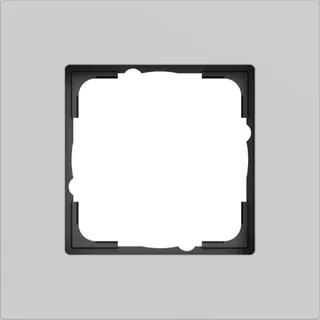 Gira Abdeckrahmen 1f Gira Esprit Alum. Grau m (lack.) 0211405