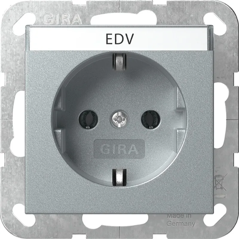 Gira SCHUKO BSF System 55 F Alu 445726