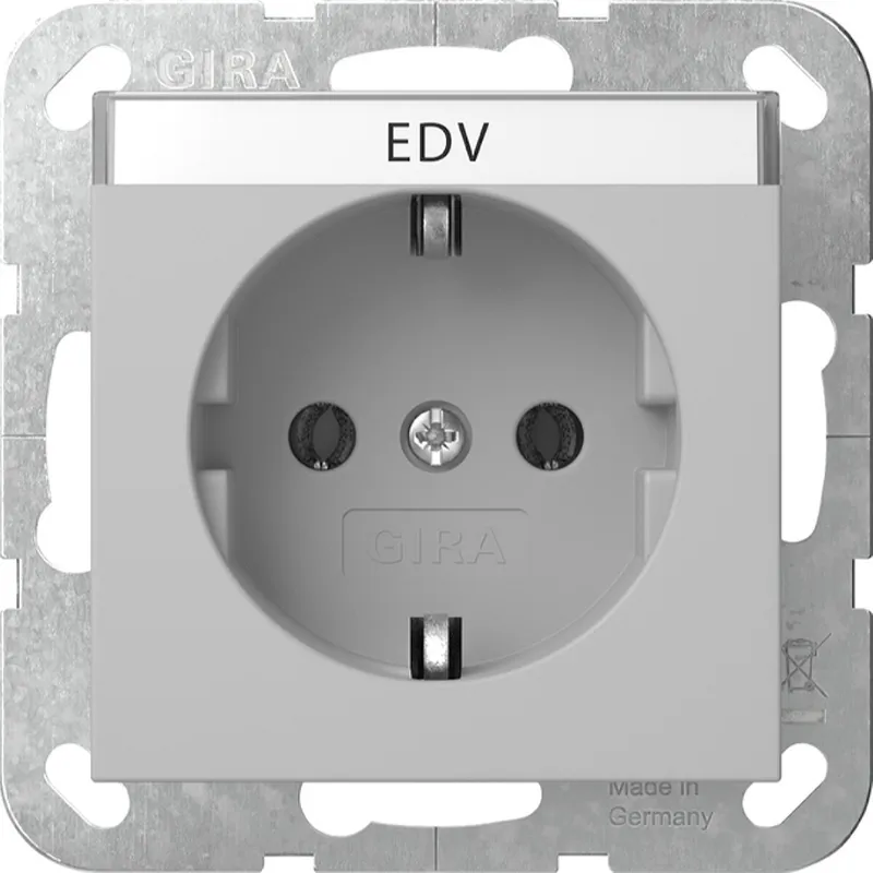 Gira SCHUKO BSF System 55 Grau m 4457015