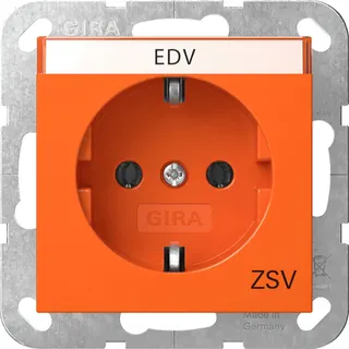 Gira SCHUKO BSF ZSV System 55 Orange 4457109
