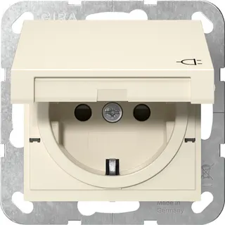 Gira SCHUKO KD + SH System 55 Cremeweiß 441401