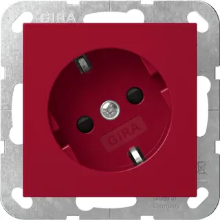 Gira SCHUKO 30° + SH WSV System 55 Rot 4418108
