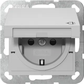 Gira SCHUKO KD + SH System 55 Grau m 4414015