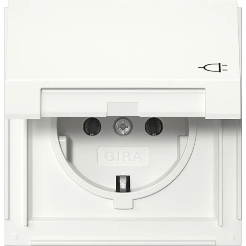 Gira SCHUKO KD Gira TX_44 Reinweiß 445466