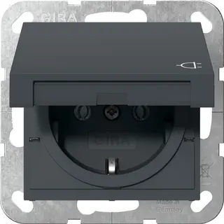 Gira SCHUKO KD System 55 Anthrazit 445428