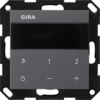 Gira UP-Radio IP System 55 Anthrazit 232028