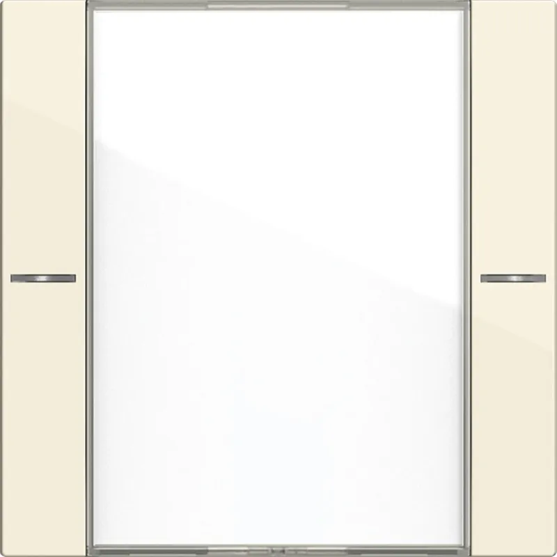 Gira Wippenset 1f BSF Tastsens.4 System 55 Klar/Cremeweiß 577101
