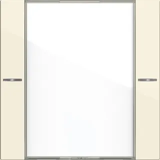 Gira Wippenset 1f BSF Tastsens.4 System 55 Klar/Cremeweiß 577101