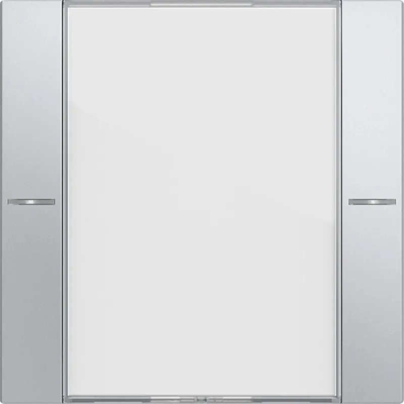 Gira Wippenset 1f BSF Tastsens.4 System 55 Klar/F Alu 577126
