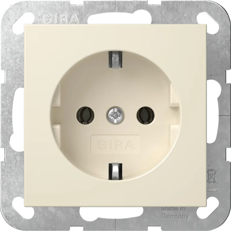 Gira SCHUKO SRK System 55 Cremeweiß 418001