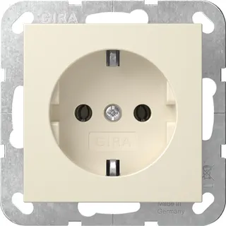 Gira SCHUKO SRK System 55 Cremeweiß 418001