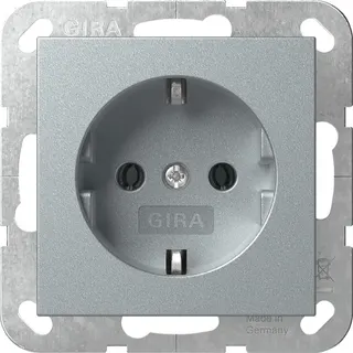 Gira SCHUKO SRK System 55 F Alu 418026