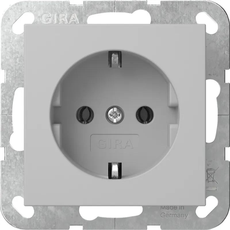 Gira SCHUKO SRK System 55 Grau m 4180015