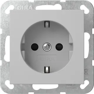 Gira SCHUKO STK SH System 55 Grau m 4453015