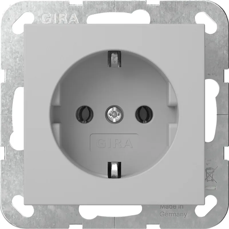Gira SCHUKO System 55 Grau m 4188015