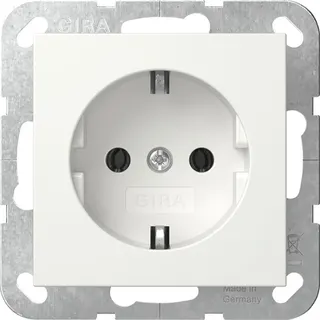 Gira SCHUKO System 55 Reinweiß 418803