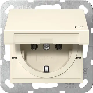 Gira SCHUKO KD System 55 Cremeweiß 445401