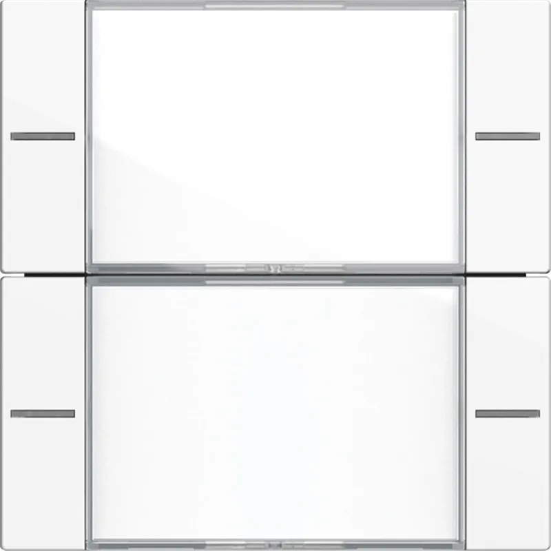 Gira Wippenset 2f BSF Tastsens.4 System 55 Klar/Reinweiß 577203