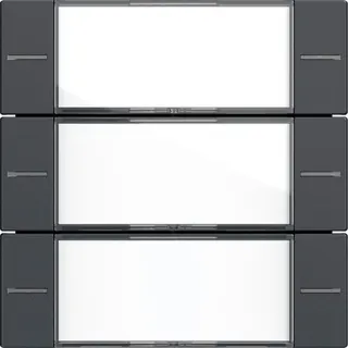 Gira Wippenset 3f BSF Tastsens.4 System 55 Klar/Anthrazit 577328